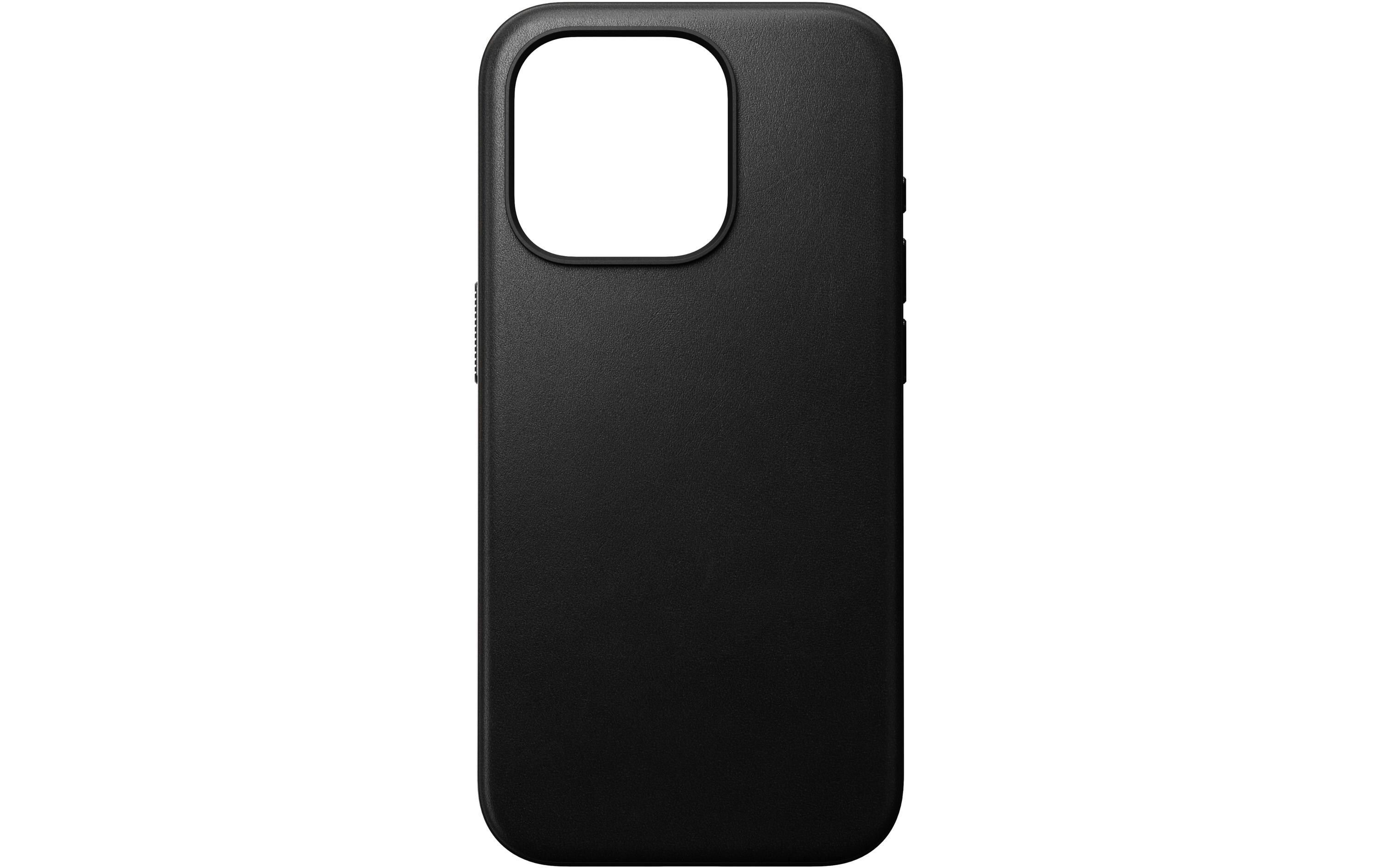 Back Cover Modern Leather iPhone 15 Pro SchwarzModerne Schutzhülle aus Leder für das Apple iPhone 15 Pro