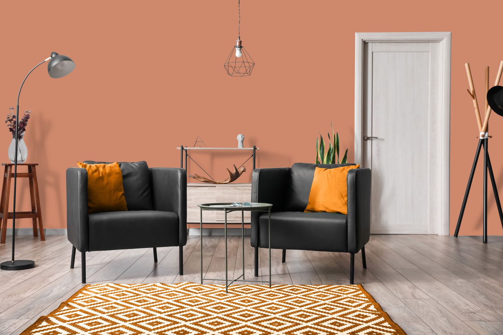 The Color Kitchen Wandfarbe Ruddy Rosehip - orange matt - 5 Liter