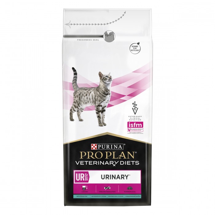 Pro Plan Veterinary Diets UR St/Ox Urinary au Poisson – Croquettes pour chat