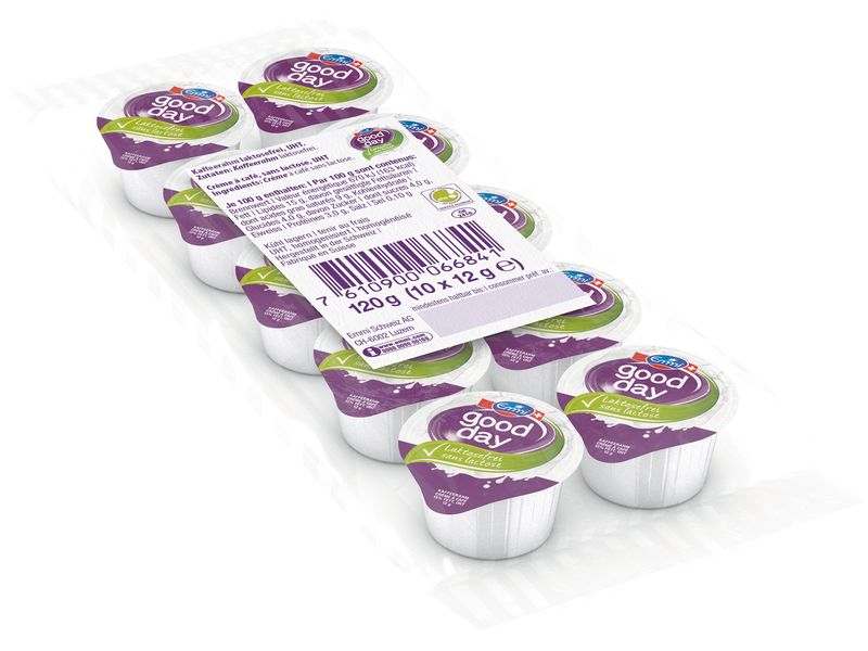 Emmi Milch Kaffeerahm Good day laktosefrei 10 x 12 g Schweizer Kaffeerahm UHT