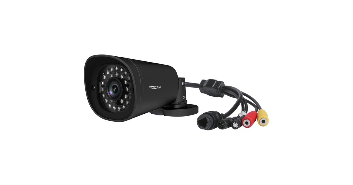FoscamG4EP PoE 4.0 megapixel buitencamera  (Zwart, PoE, 4.0 Megapixel)