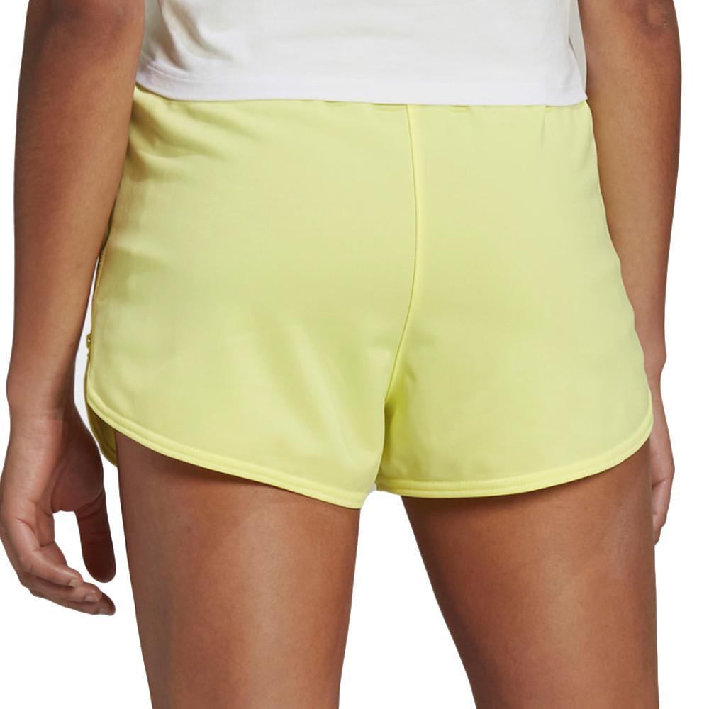 Adidas Short Jaune fluo Femme Adidas Zip-Up