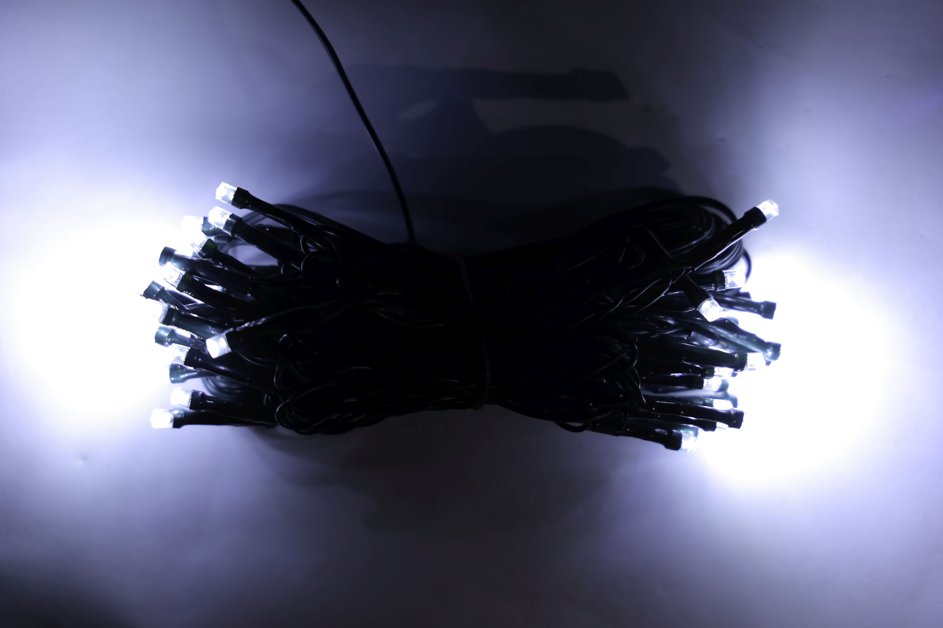 LED Lichterkette 10 m kaltweiss mit Blinkfunktion