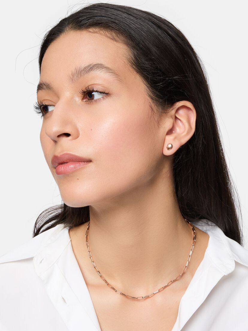 Ketting set - rosegoud
