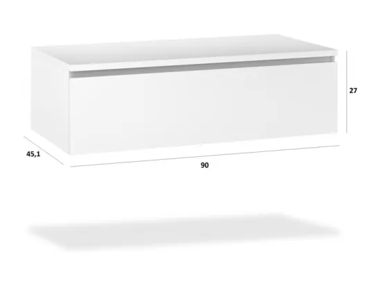 Ensemble de salle de bain 5 pièces ASTRA noir graphite/havane pierre
