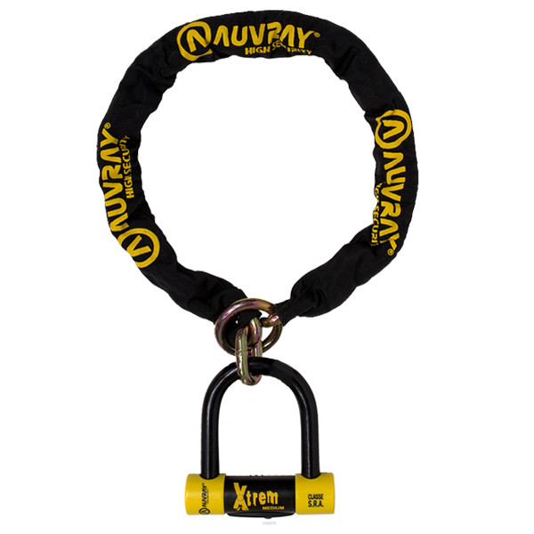 Auvray - Chaîne Xtrem Medium Lasso - SRA Noir / Jaune