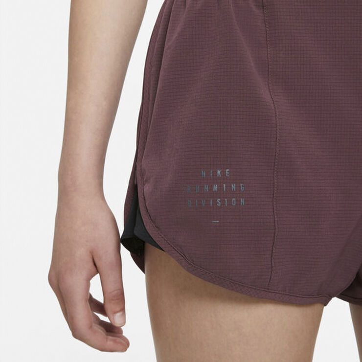 Nike Dri Fit Run Division Tempo Luxe Lobeshorts Rød