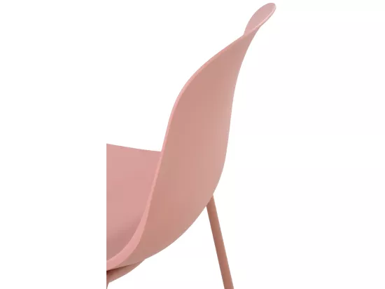 Chaise de conférence - Plastique - Rose - Hardin