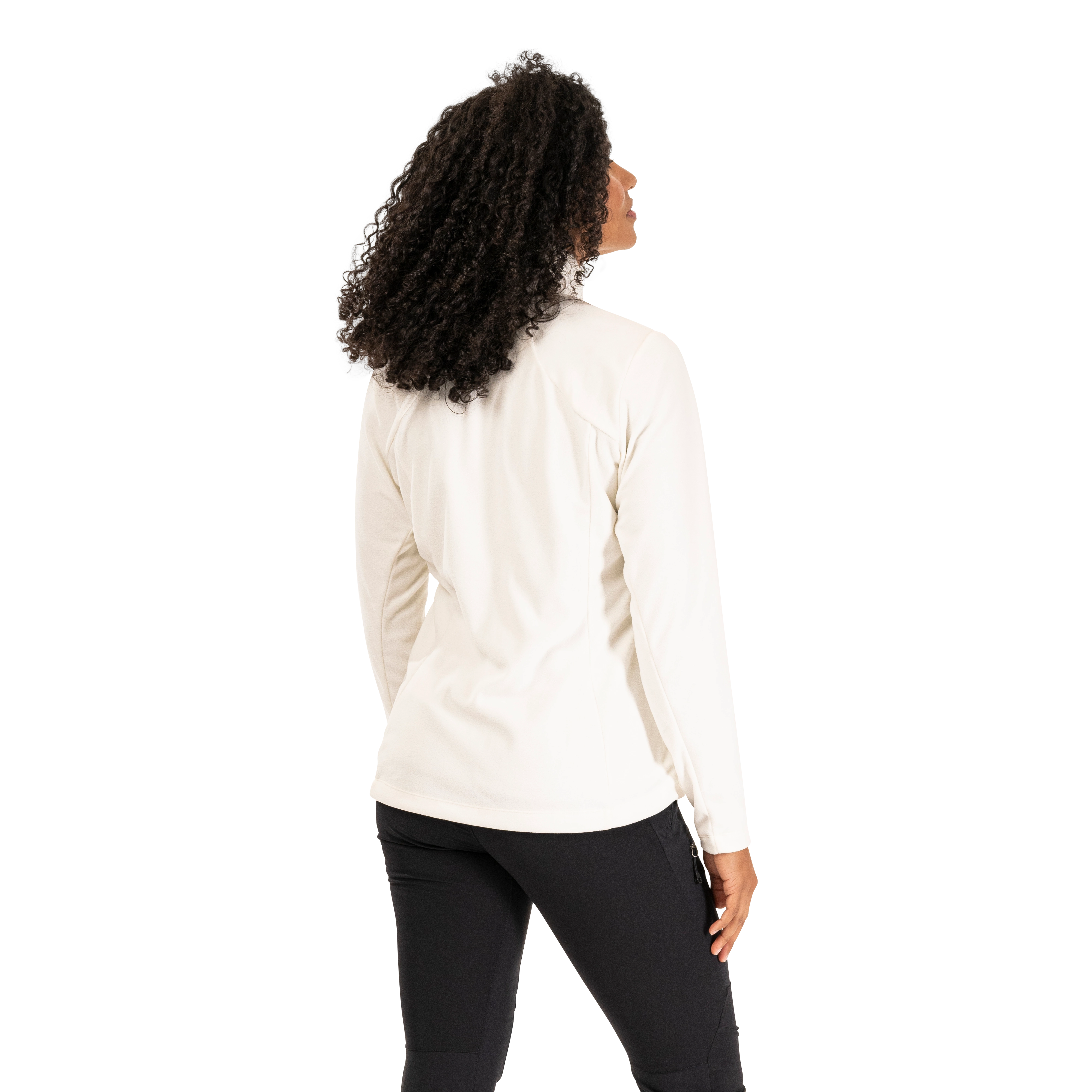Finnsnes Fleece Jacket Women Vanilla White