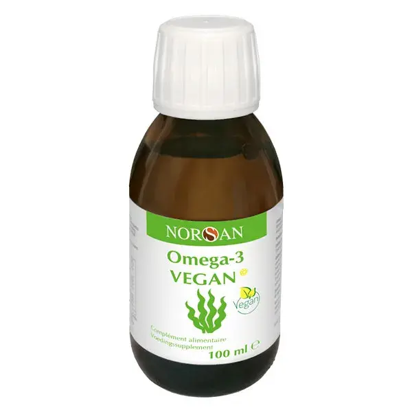 Norsan Omega-3 Vegan 2000mg Huile d'Algue 100ml