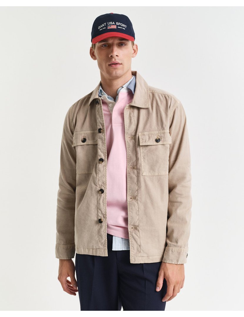 Beige Over-Shirt