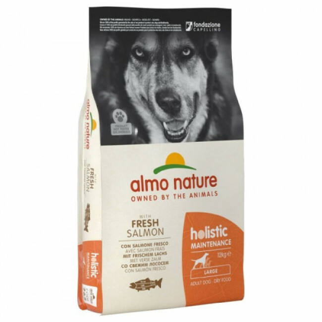 Croquettes Almo Nature Holistic pour chien adulte grande taille Sac 12 kg