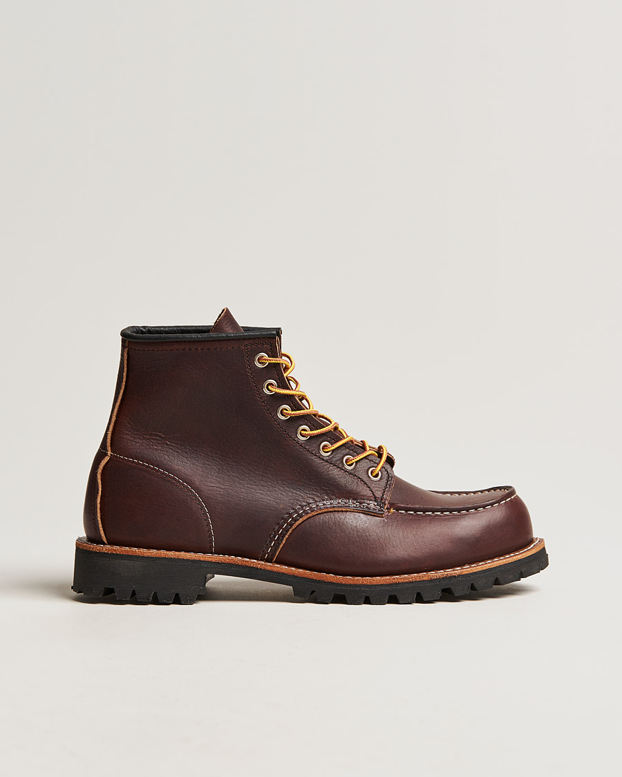 Red Wing Shoes Roughneck Boot Briar Oil Slick Leather
