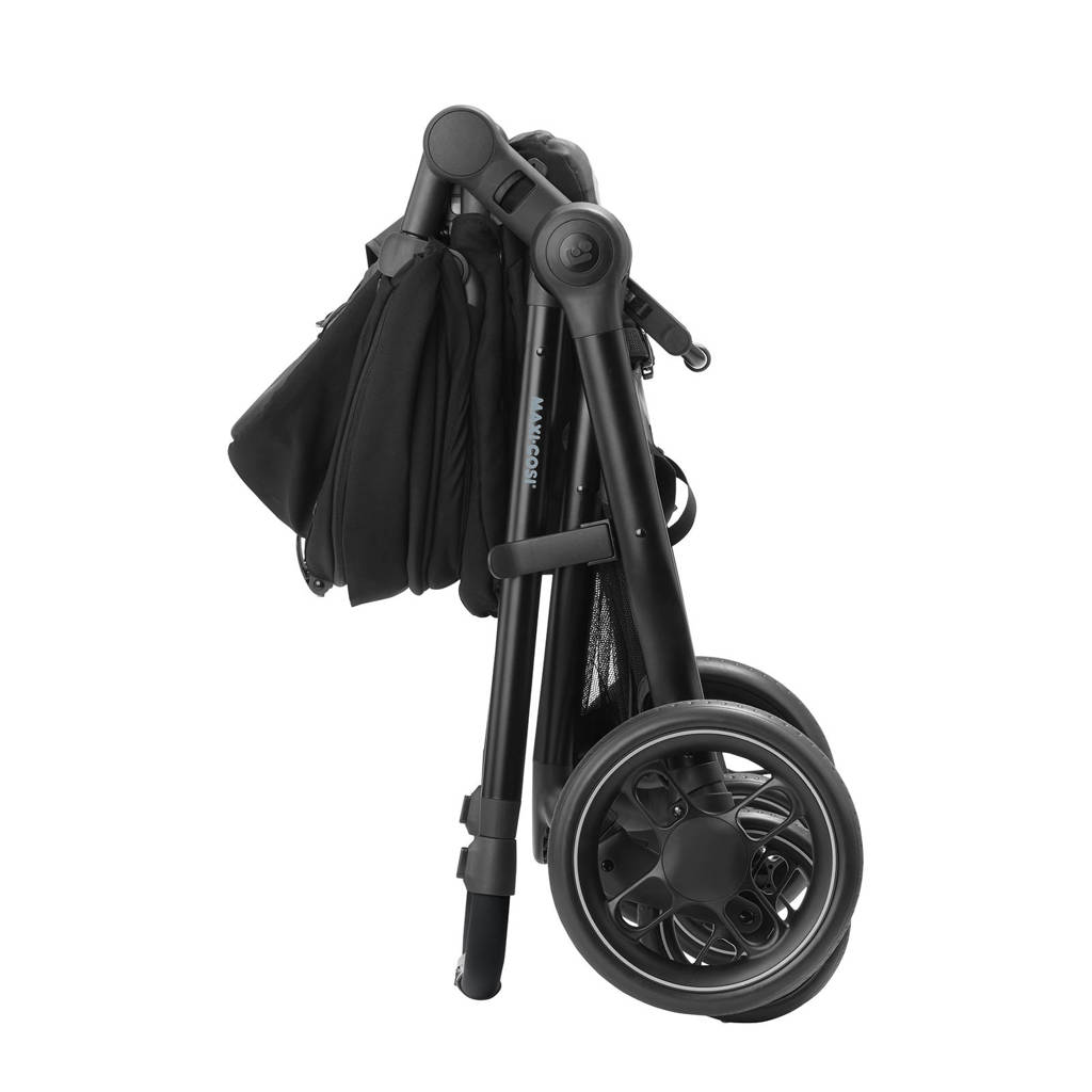 Wielen zitten regelmatig vastMC Zelia 3 Essential Black (Black Frame & Black Leather)