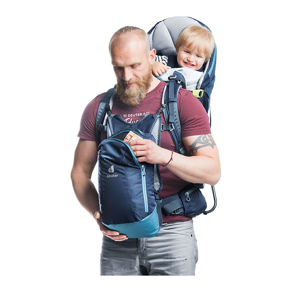 Deuter KID COMFORT PRO 12+10L - Porte-bébé + Daypack midnight