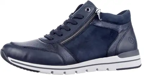 Remonte blauw R6776-14 - maat 43 veterboot blauw - maat 43 Calandschoen