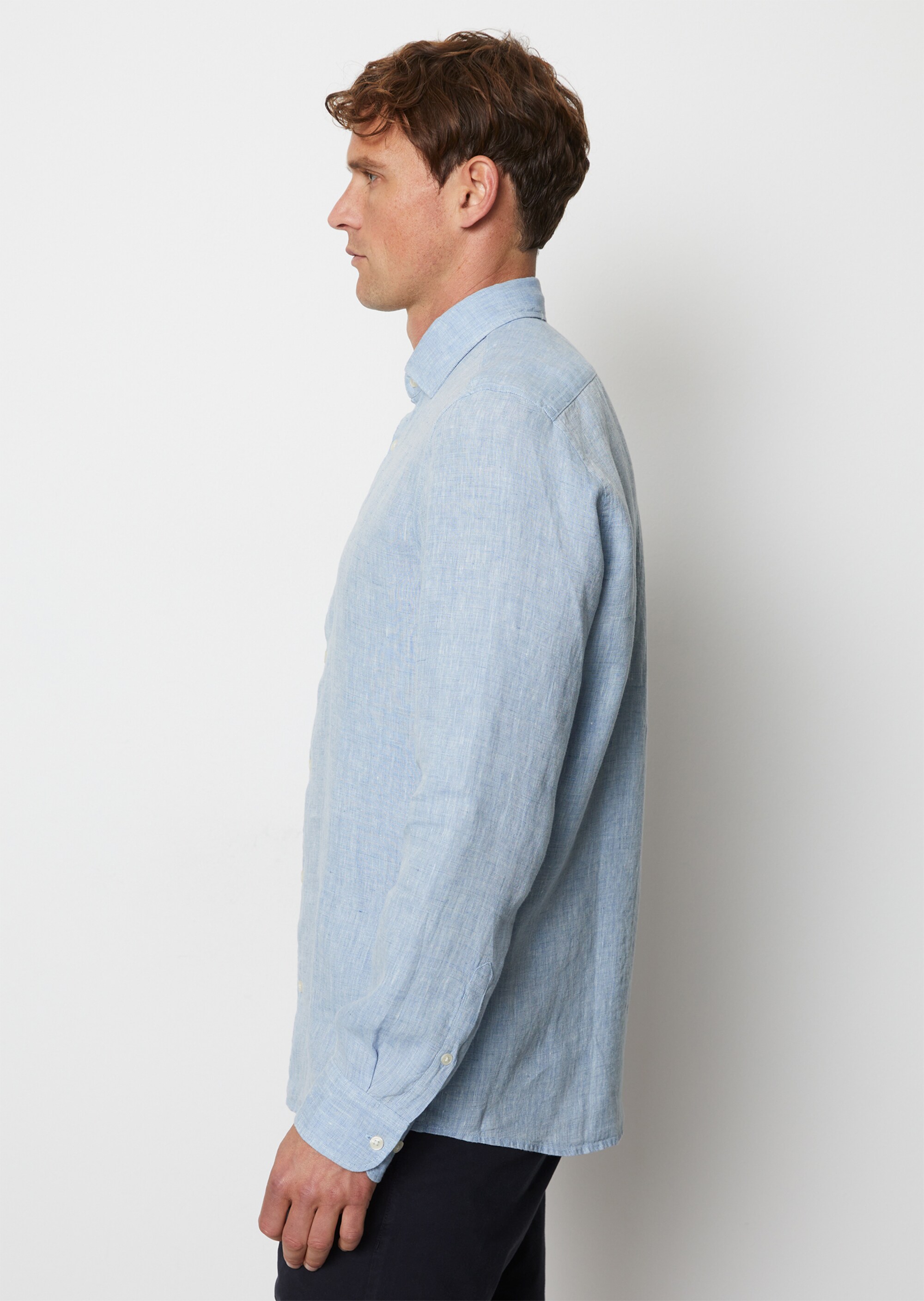 Hemd shaped aus reinem Leinen