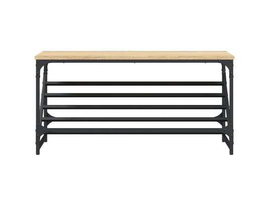 VIDAXL - étagère à chaussures chêne sonoma 90x30x45 cm bois d'ingénie...