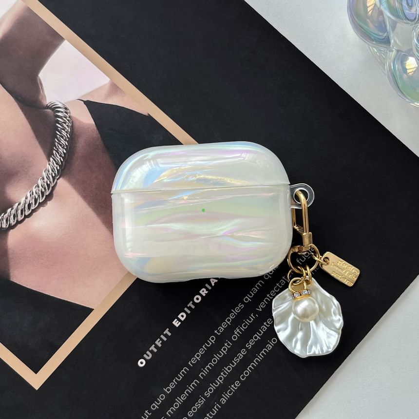 Galeon - Shell Textured AirPods / Pro oortelefoonhoesje