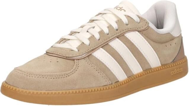 Adidas Sportswear sneakers van leer met vetersluiting model 'BREAKNET SLEEK'