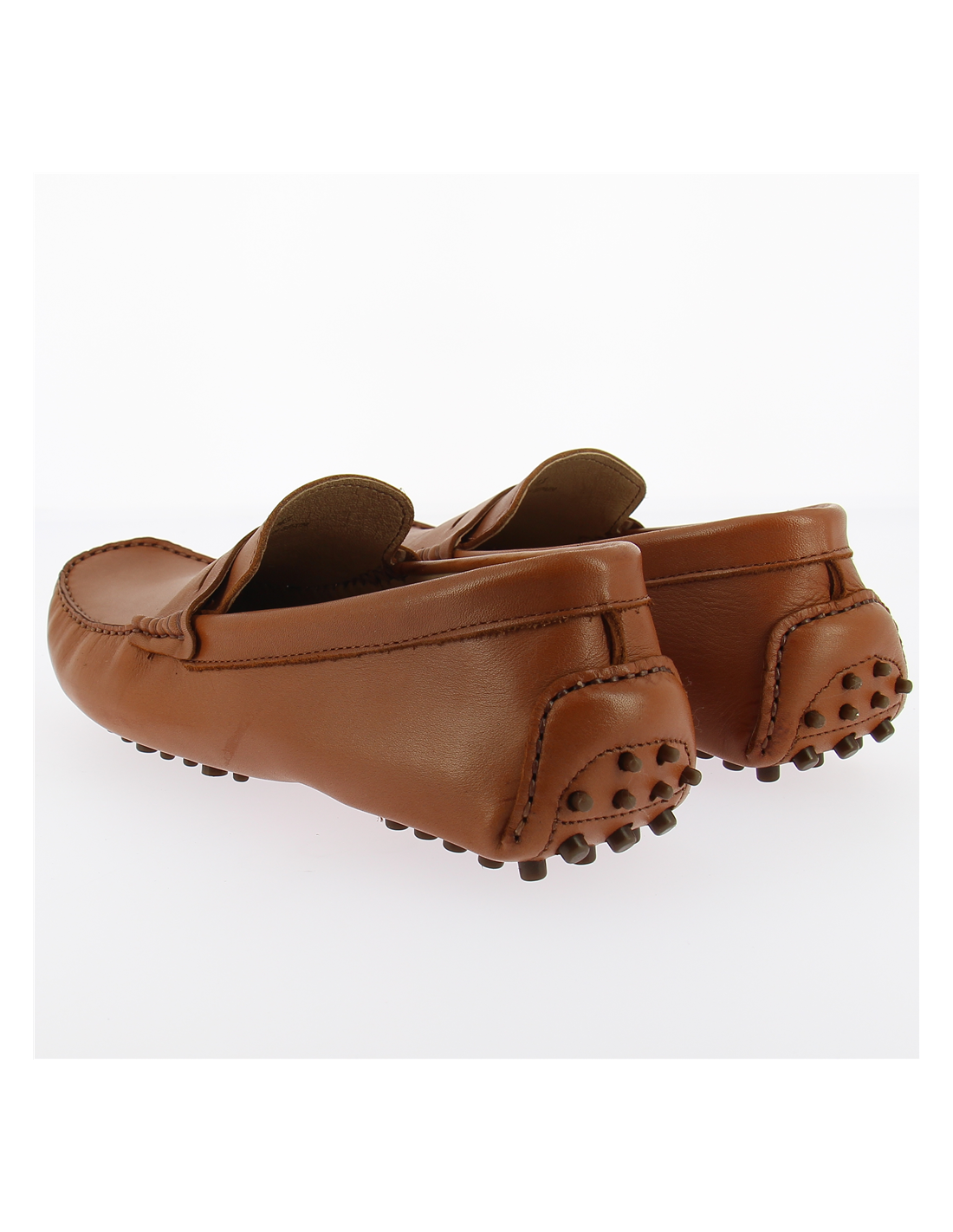 hylton mocassin homme 82985-01 cuir marron