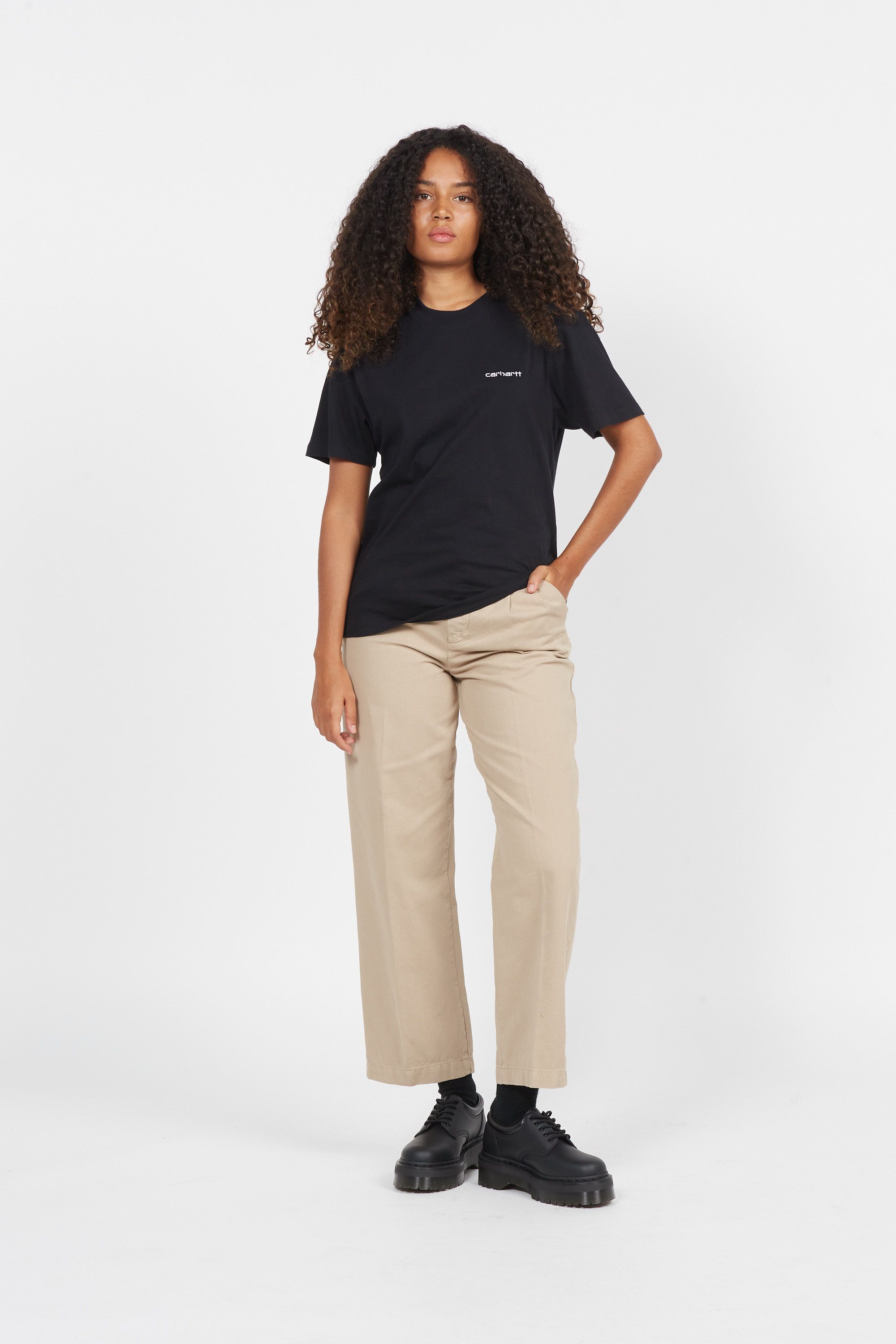 CARHARTT WIP T-shirt  W' S/S Script Embroidery T-S Multicolore