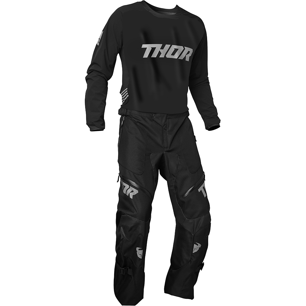 Thor Motocross - Pantalon Terrain Over the boot - 2021 Noir