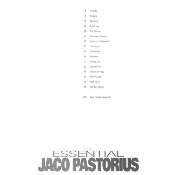 Jaco Pastorius The Essential