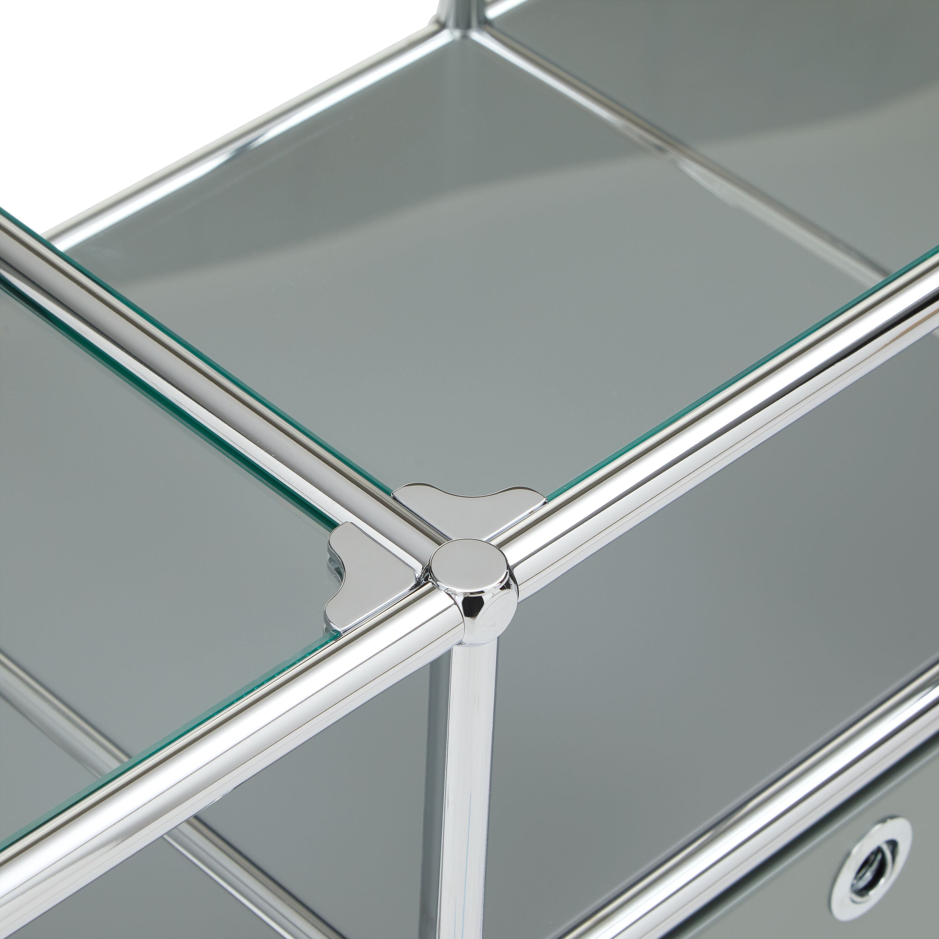 FLEXCUBE Lowboard - Grau / B: 115.0 cm x T: 40.0 cm x H: 60.0 cm