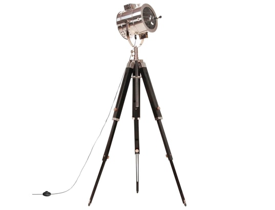 VIDAXL - Lampadaire salon Lampadaire à trépied bois de manguier massif 165 cm