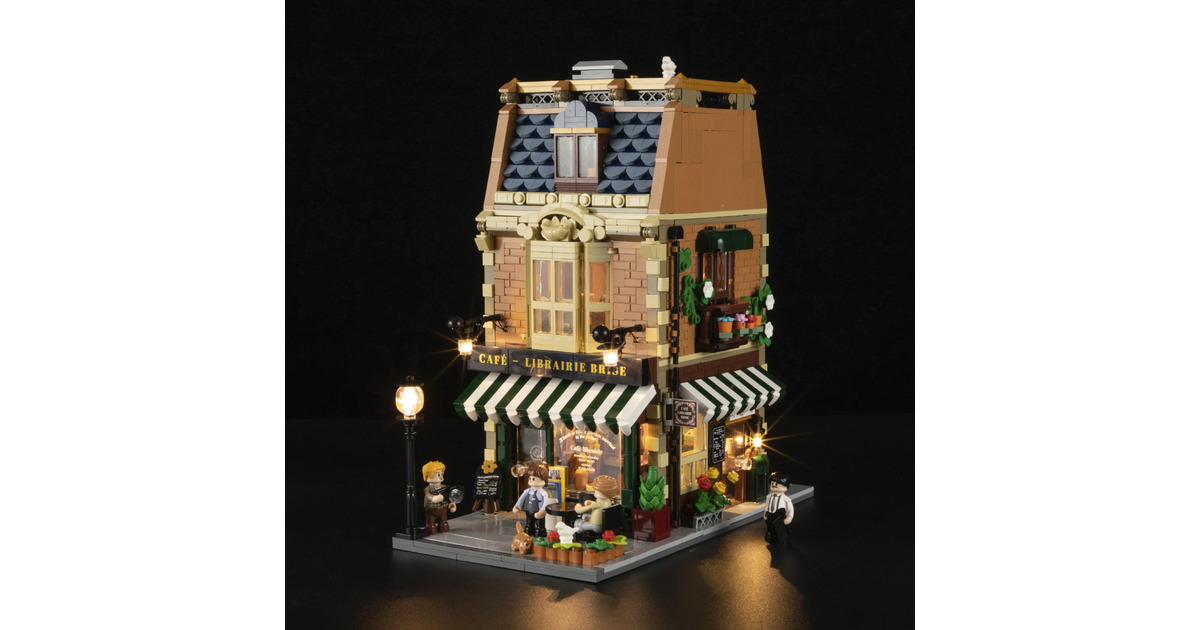 LumibricksTown Life - Book-Cafe Constructiespeelgoed  (F9031)