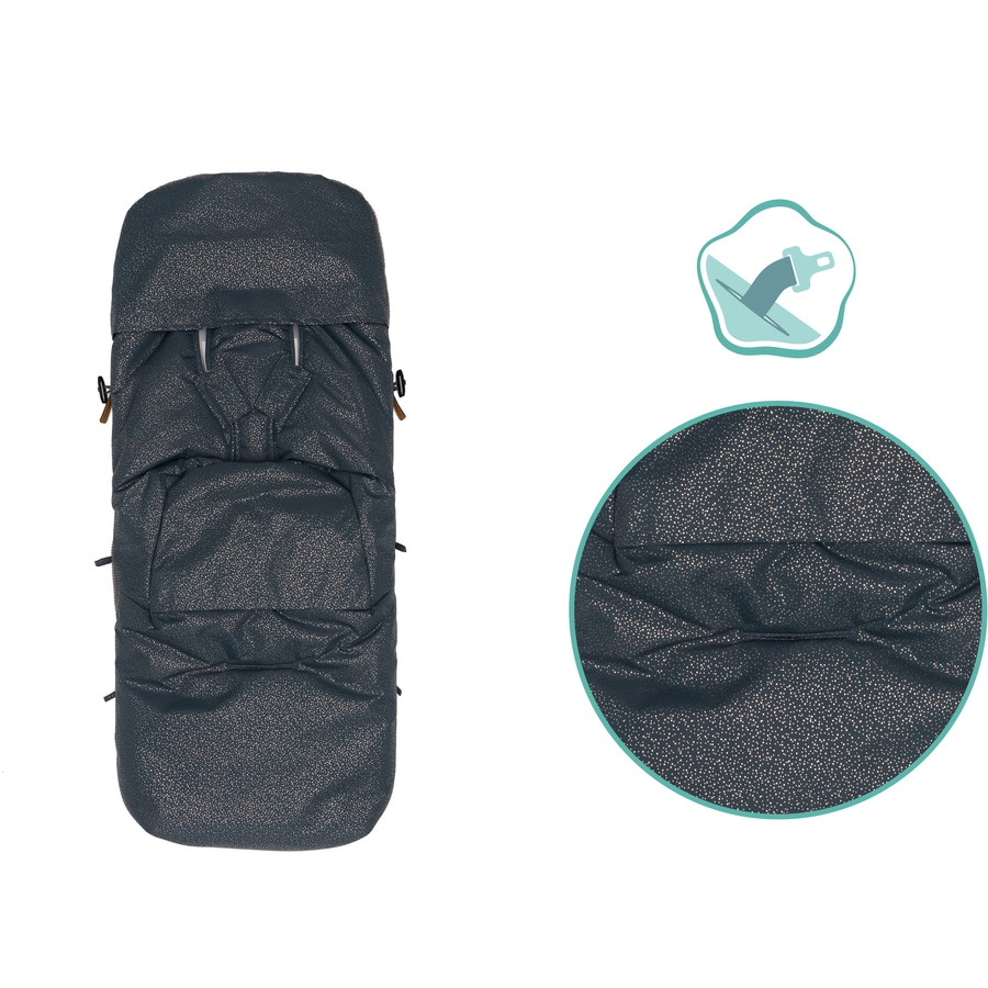 fillikid Winterfußsack Kinley galaxy grau