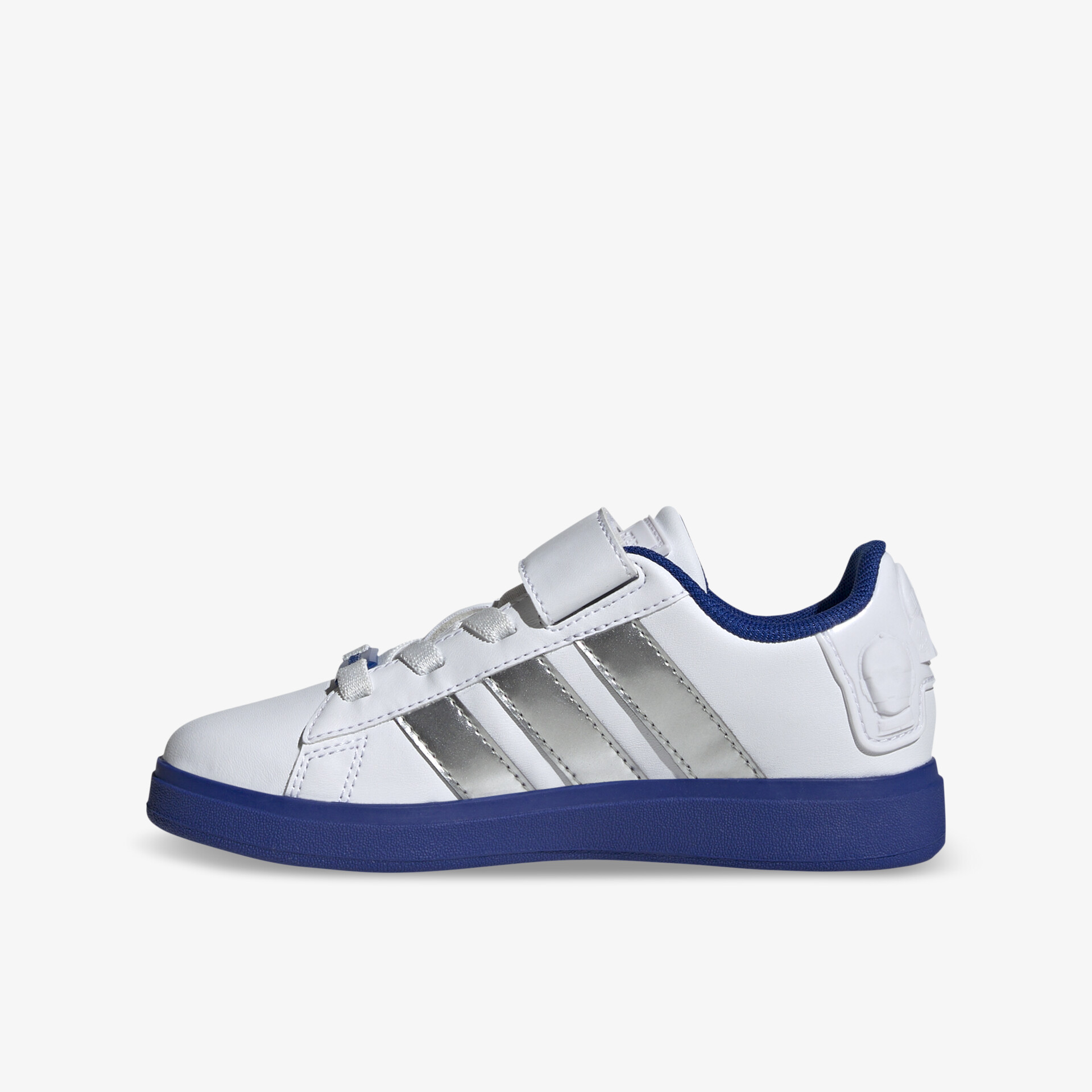 adidas DROIDS Grand Court 2.0 EL C Kinder Sneaker Low silber