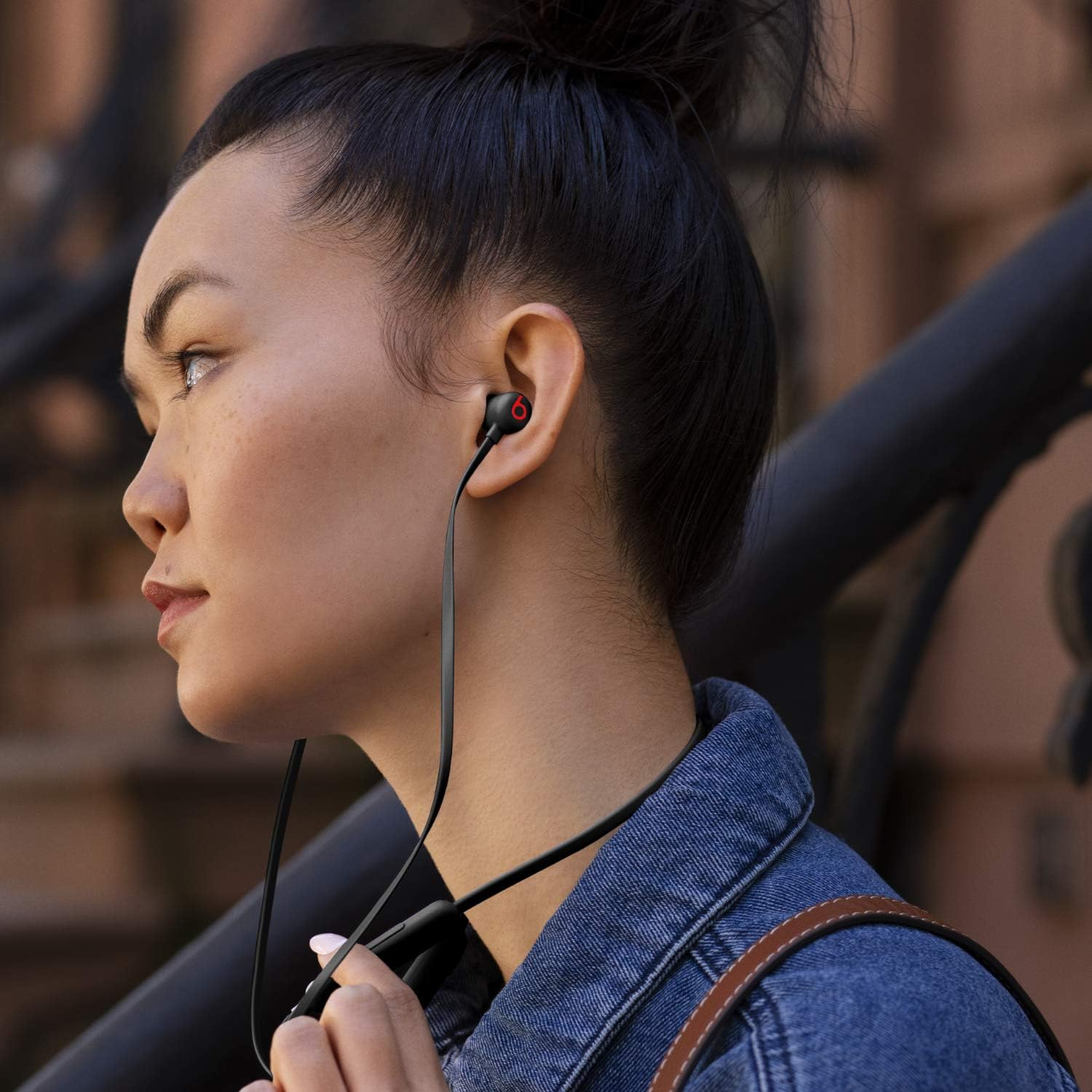 Flex magnetische Wireless Bluetooth Kopfhörer In-Ear Headset  (MYMC2ZM/A) - Schwarz