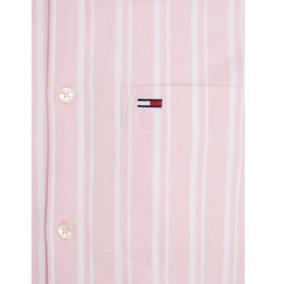 Chemise à manches longues homme Tjm Reg Oxford Stripe TOMMY HILFIGER