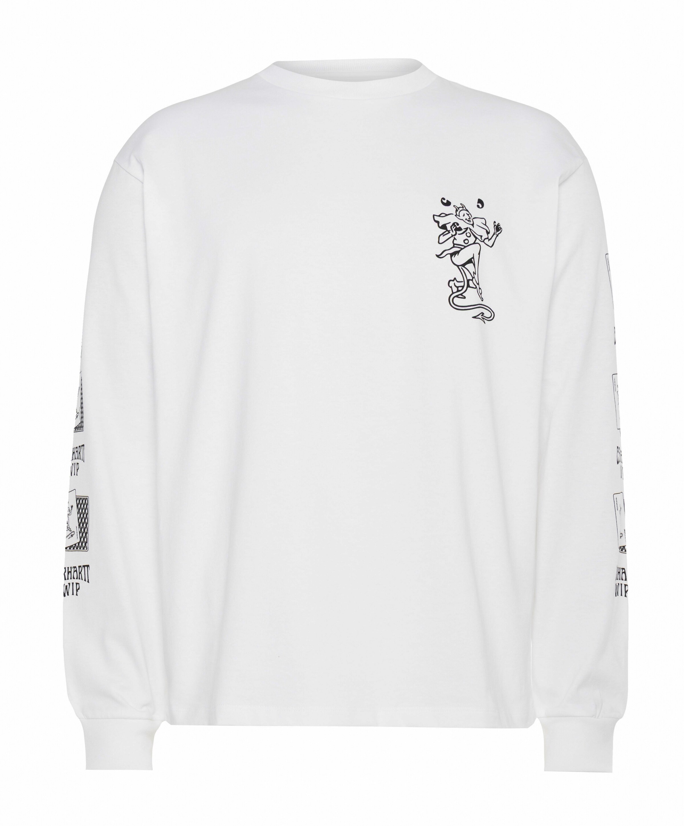 Carhartt WIP Dames longsleeve wit