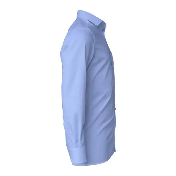Men´s Shirt Comfort Fit Long Sleeve - lyseblå