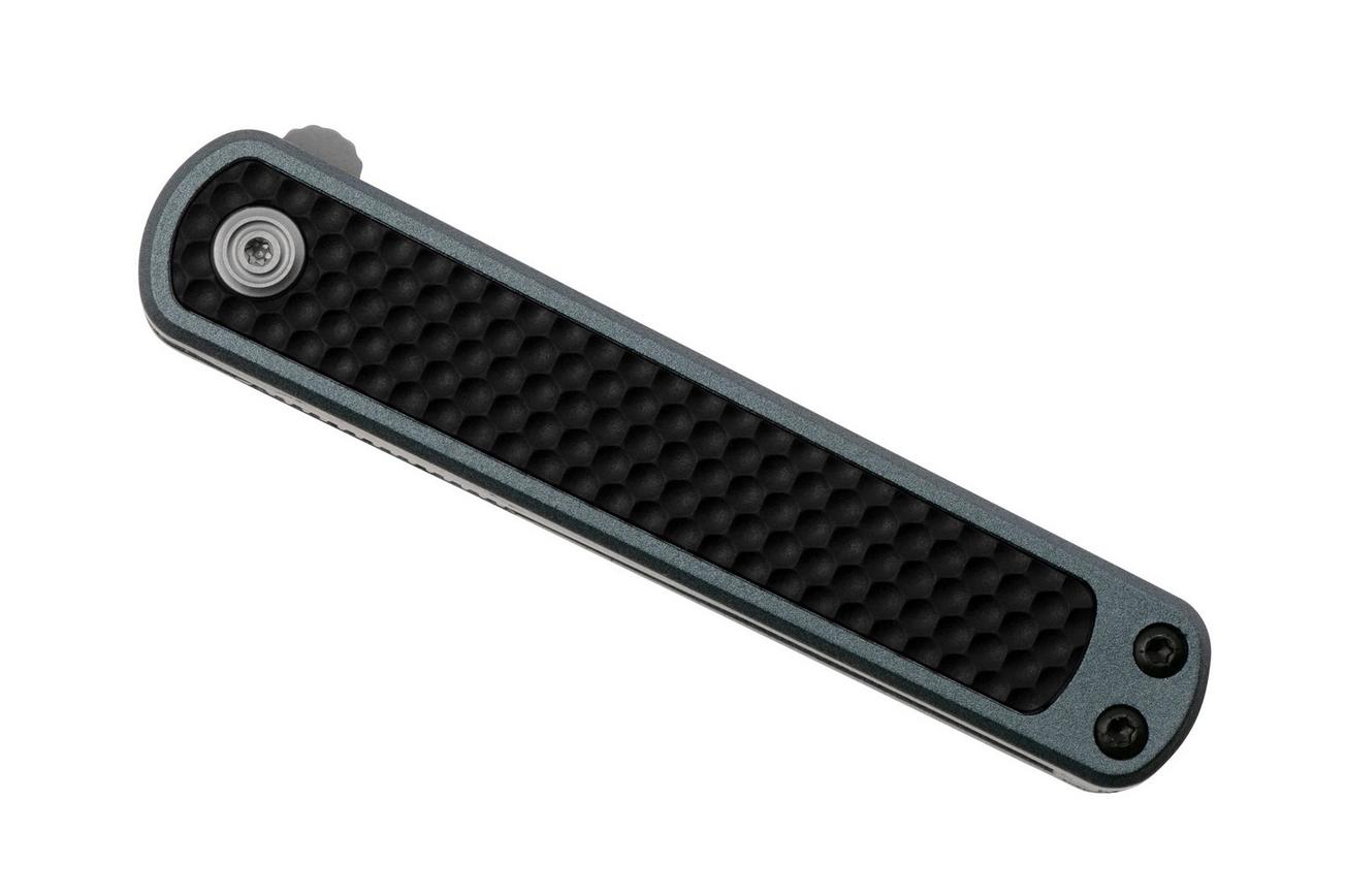 CRKT Pup 7070 Bead Blast AUS10, Gray GRN, zakmes, Richard Rogers design