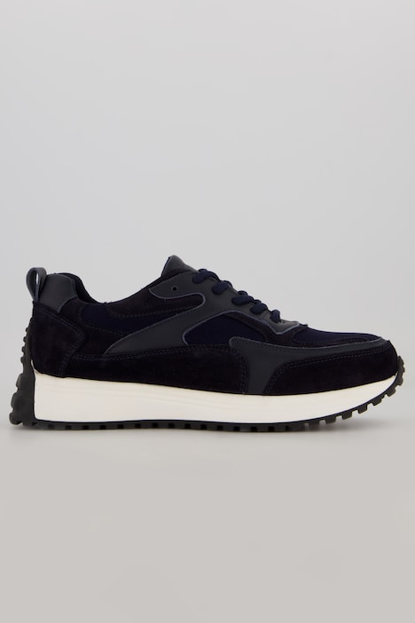 Vitaform Leder-Sneaker, Wechselfußbett, Komfortweite