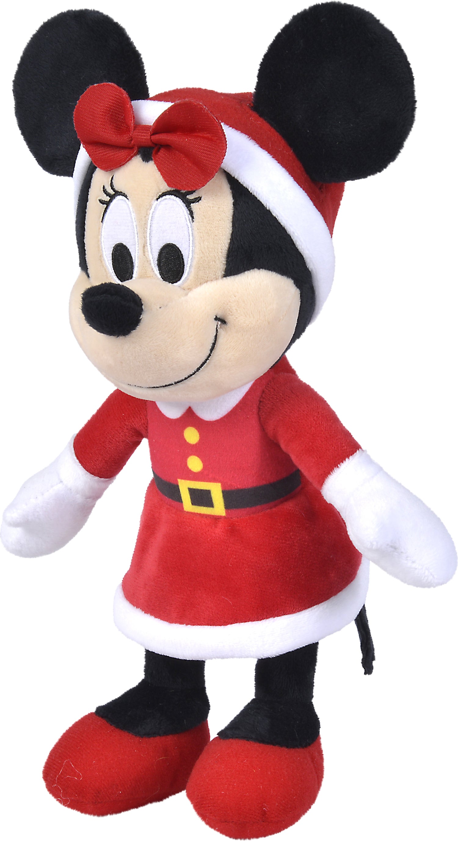 Disney knuffel Minnie Kerstmis rood / wit7 x 8 x 25 cm