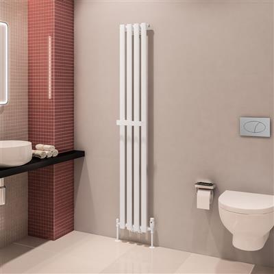 Eastbrook Tunstall handdoekhouder voor radiator 30cm wit mat