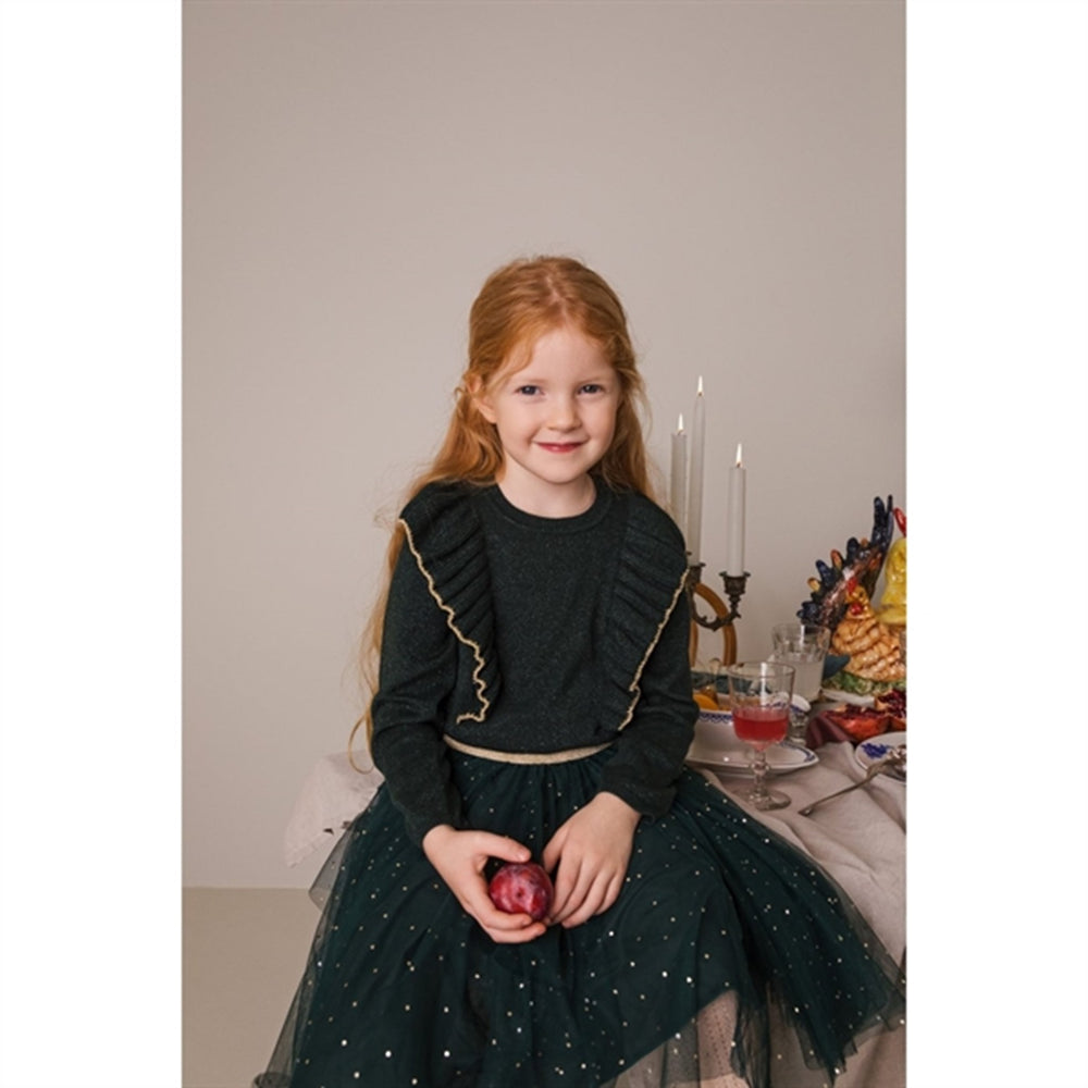 Dark Leaf Glitter Taya Strik - MarMar → Luksusbaby.dk