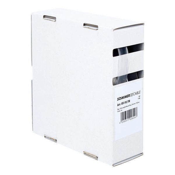 Sommer Cable Shrinktube Box 9,5mm Clear