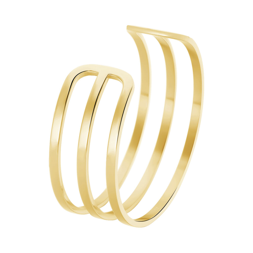 Bracelet Jonc Adel Acier Jaune