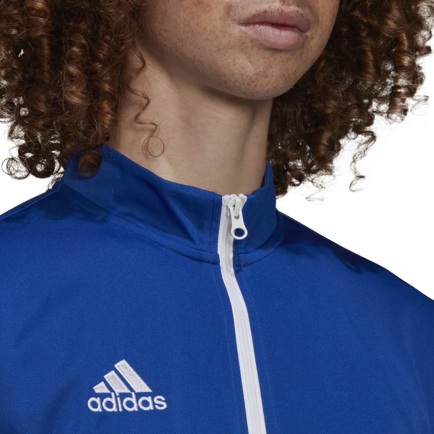 Adidas Entrada 22 Trainingsjack Blauw Wit