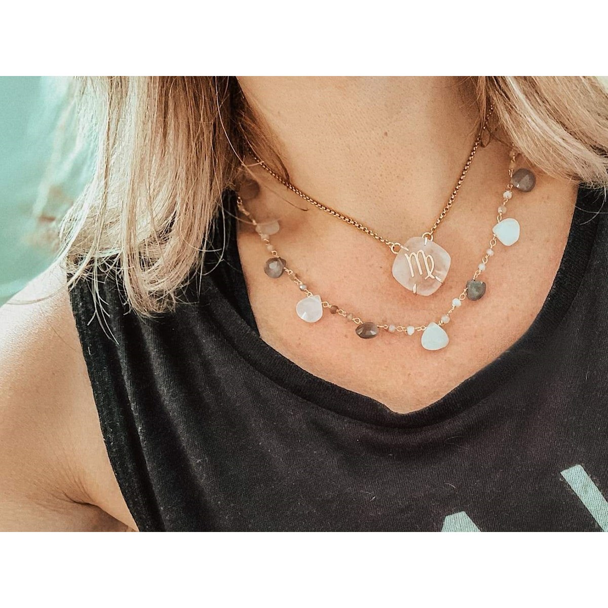 Collier astro Vierge