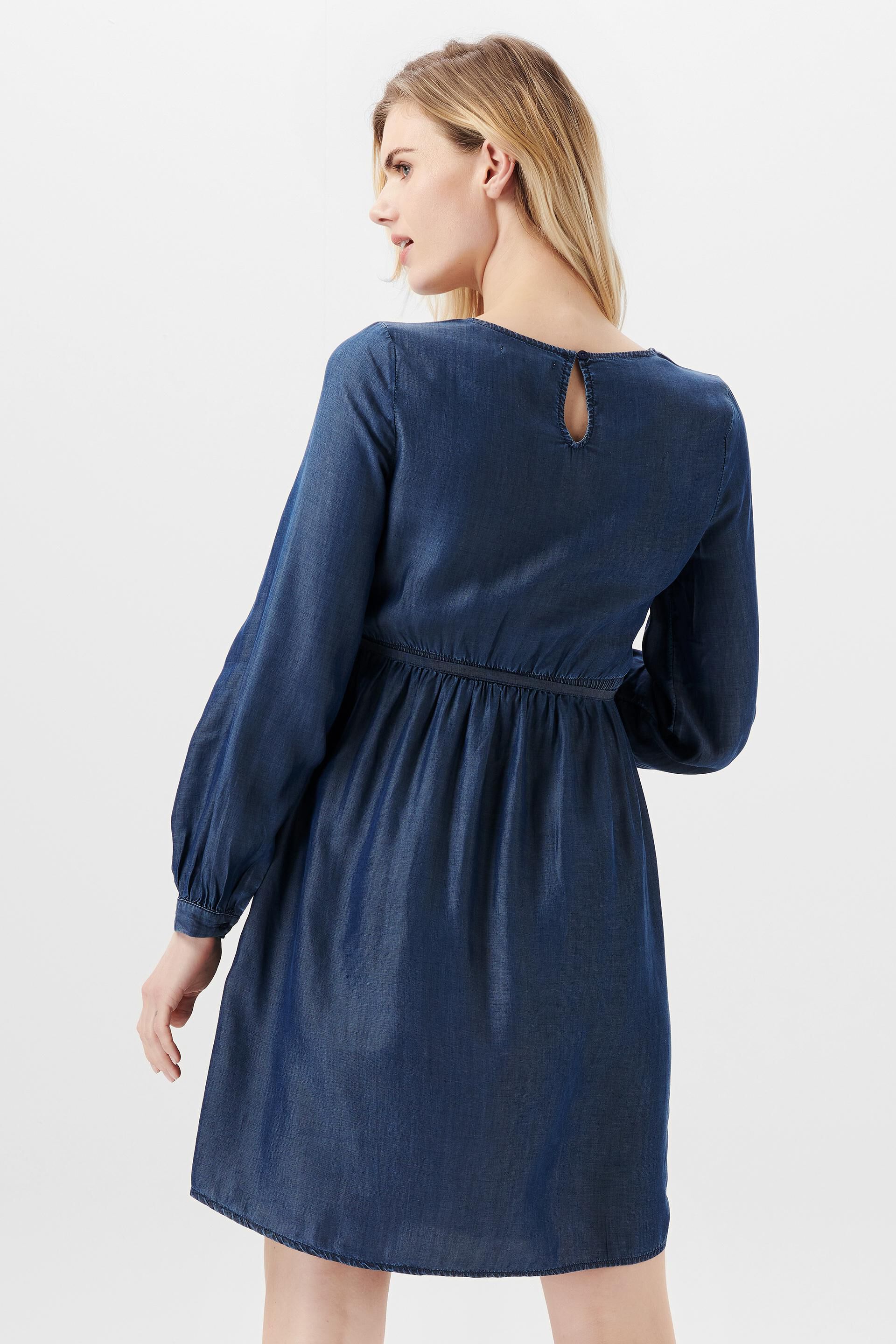 Robe style denim à fonction d’allaitement, TENCEL™