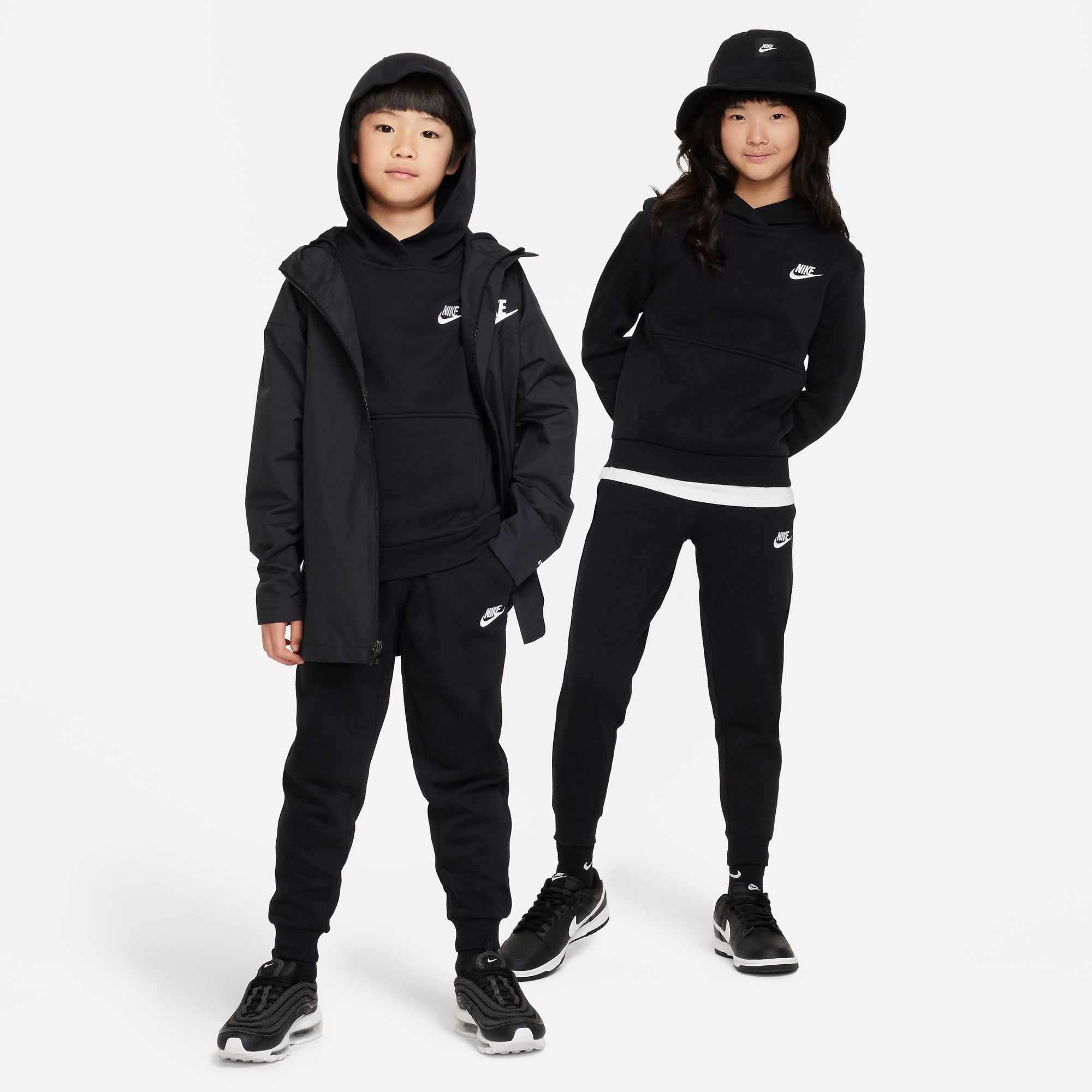Nike Sportswear Kapuzensweatshirt »K NSW CLUB FLC HDY LBR«