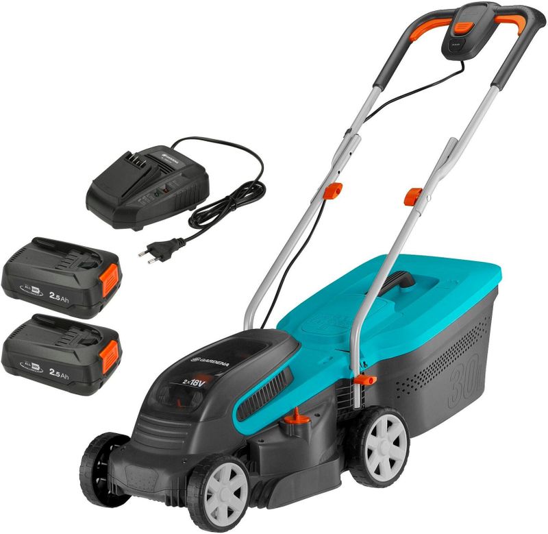 GARDENA PowerMax™ 32/36V P4A - Accu Grasmaaier - 32 cm Maaibreedte