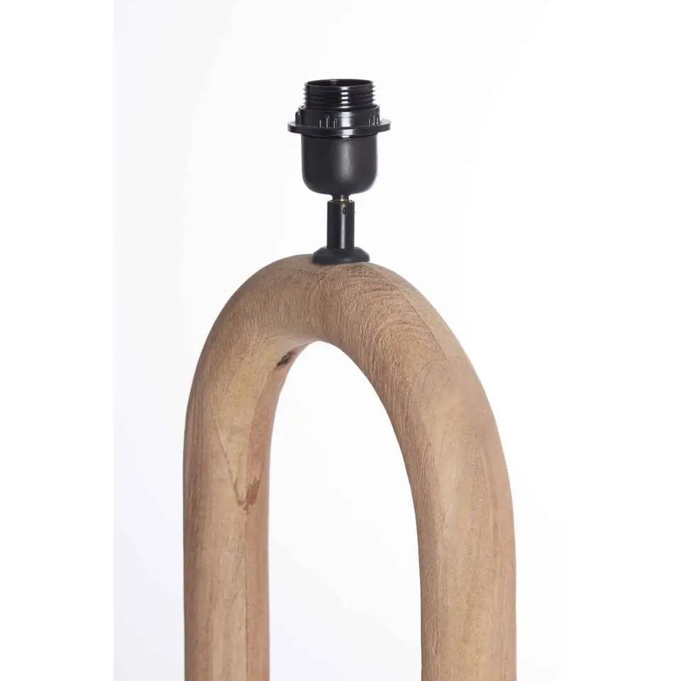 Lampvoet Paceco - Bruin - 20x12x44cm